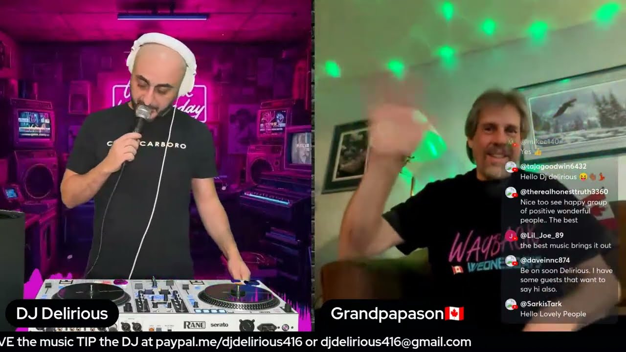 Wayback Wednesday 90s Eurodance Party LIVE 🔴 with DJ Delirious | 9PM ET Throwback Dance Stream