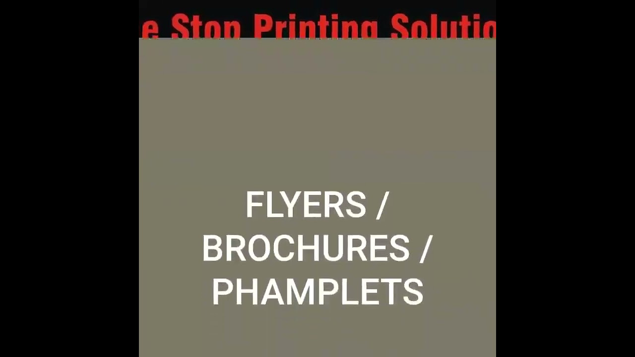 MULTI COLOUR PHAMPLETS