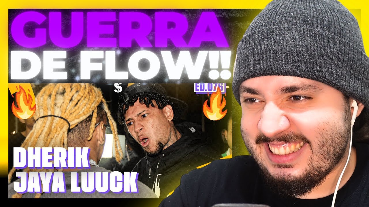(FLOWZADA!!!🔥) DHERIK x JAYA LUUCK | SEGUNDA FASE | BATALHA DO S | REACT BAUEB