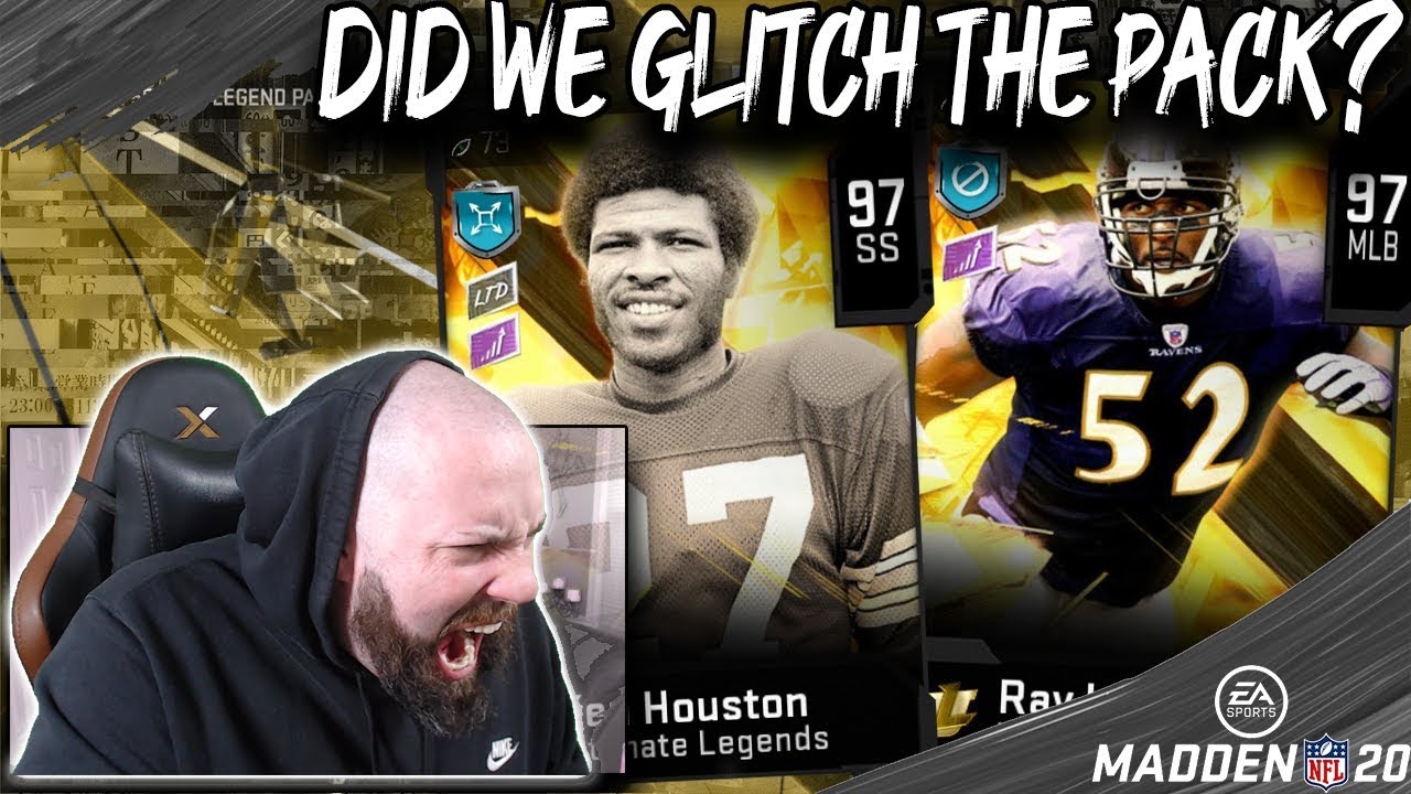 DID WE GLITCH THE PACK? WE FINALLY DID IT! [MADDEN 20 ULTIMATE LEGENDS PACKS]