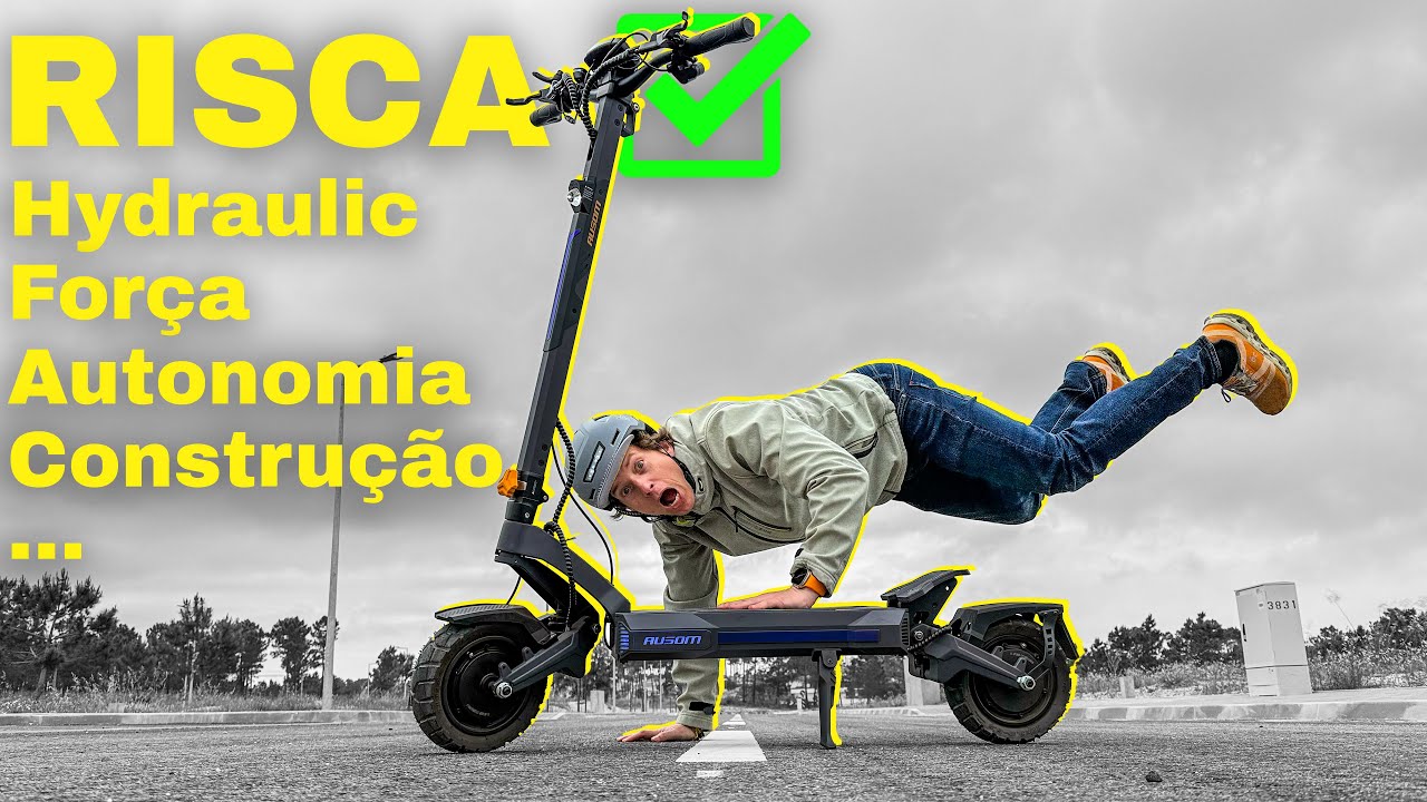 Ausom DT2 Pro E-scooter , ate 1000€ é uma boa escolha 👍
