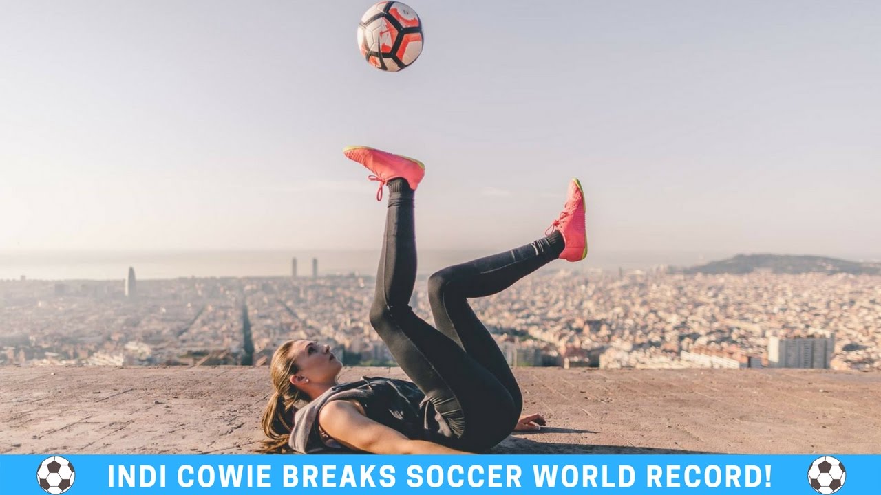 Indi Cowie Breaks Soccer Freestyle Guinness World Record! WRW Ep. 6