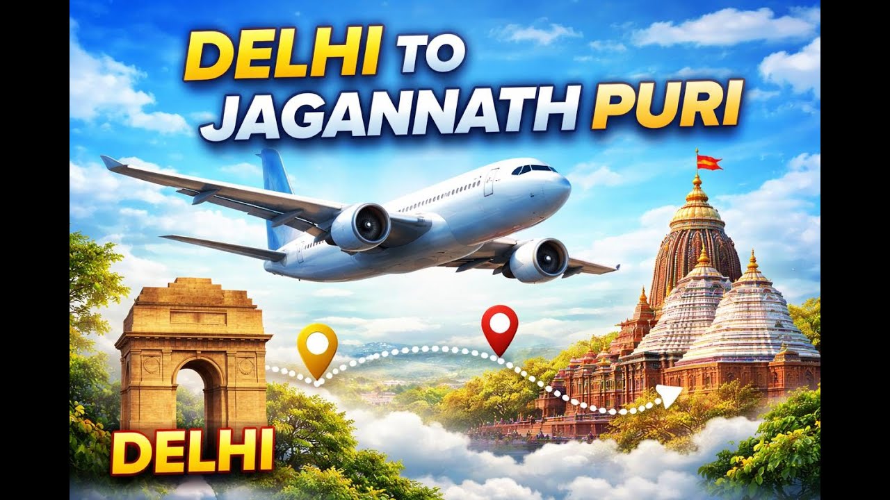 Delhi Se Jagganath Puri Tak Ka Safar! 