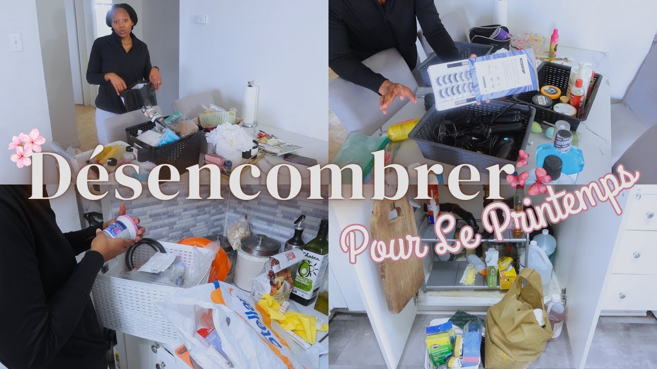 DÉSENCOMBRER TOUTE LA MAISON / Grand Tri de PRINTEMPS / Motivation rangement pour un logement libre