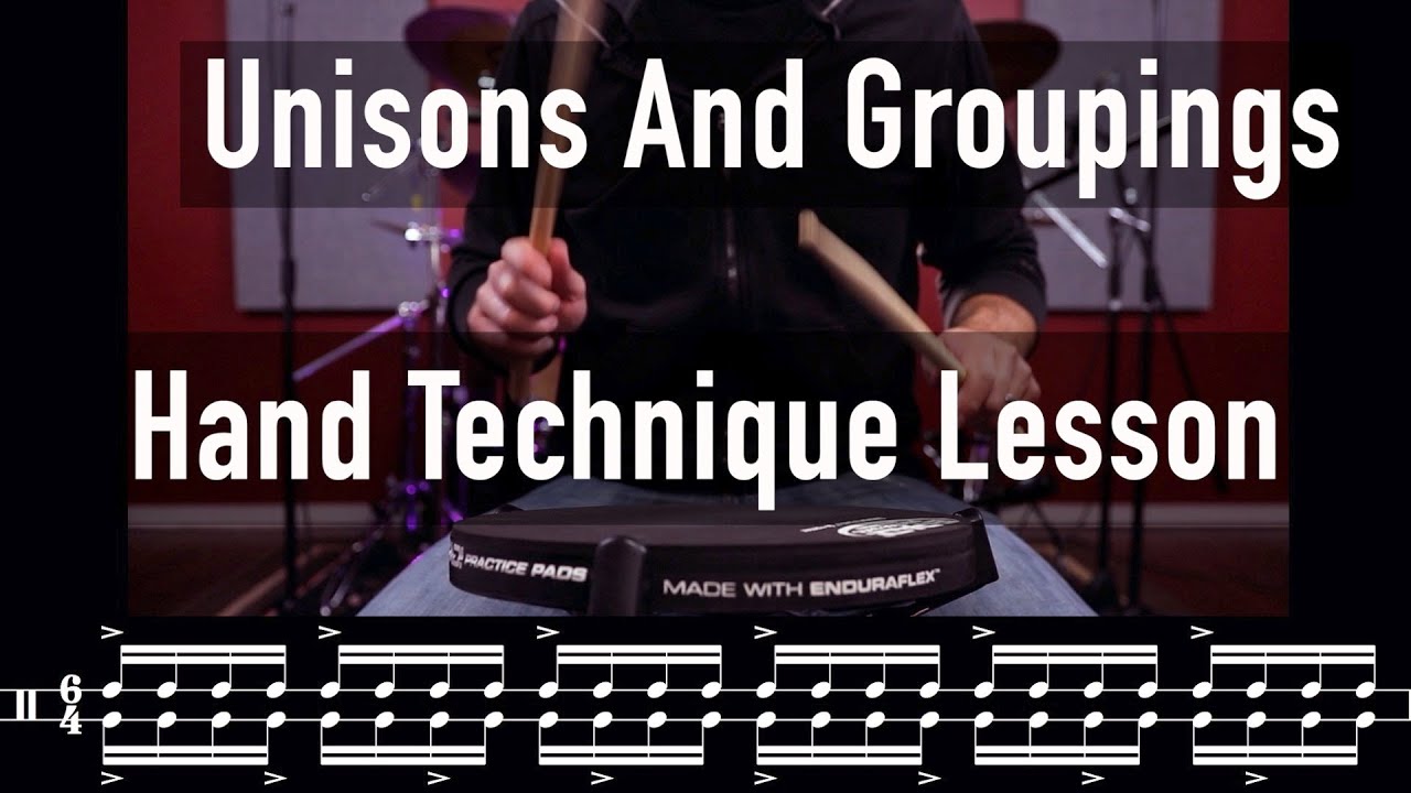 Drum Lesson - Unisons and Groupings
