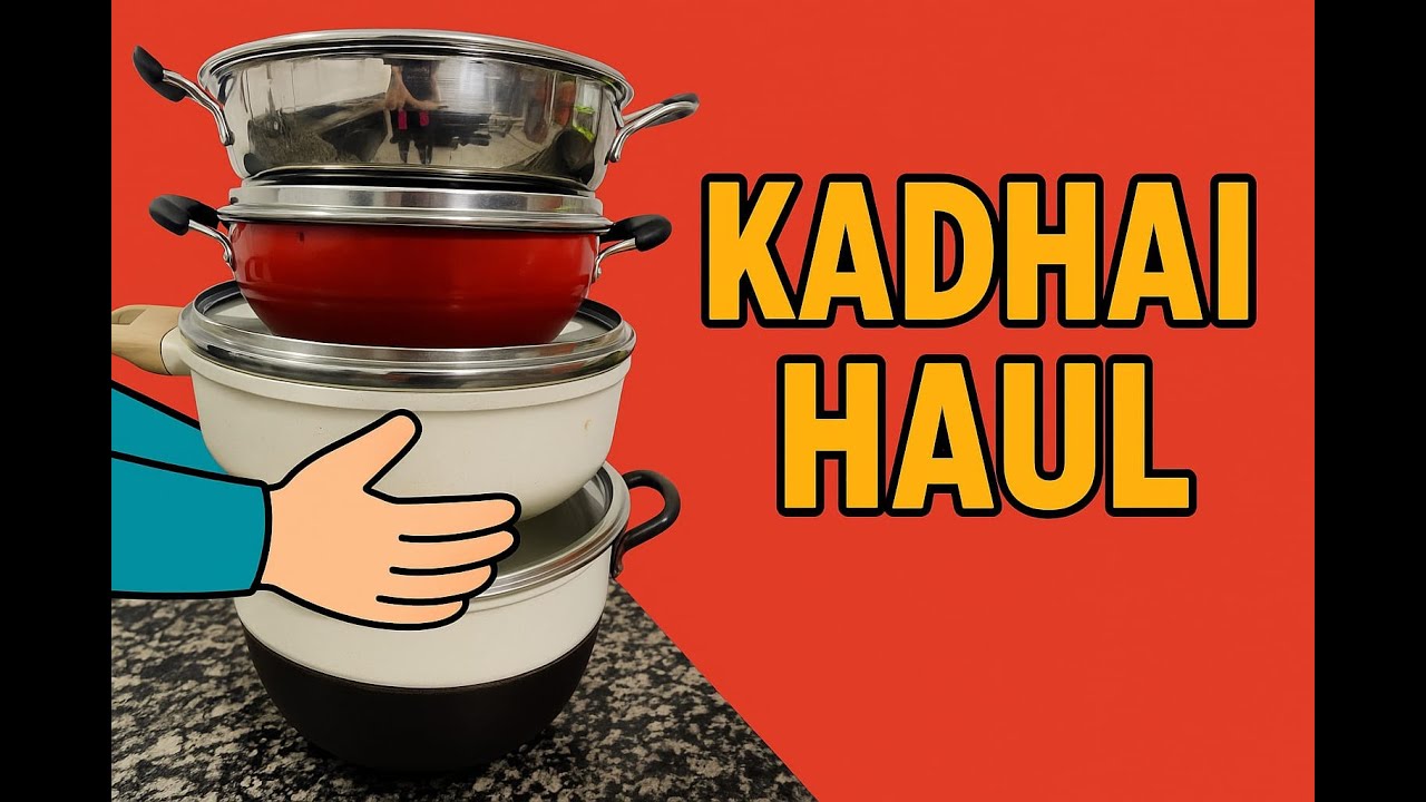 Affordable Kadhai Collection 🏠 | Perfect for Daily Cooking | Kitchen Essentials #KadhaiHaul #kitchen