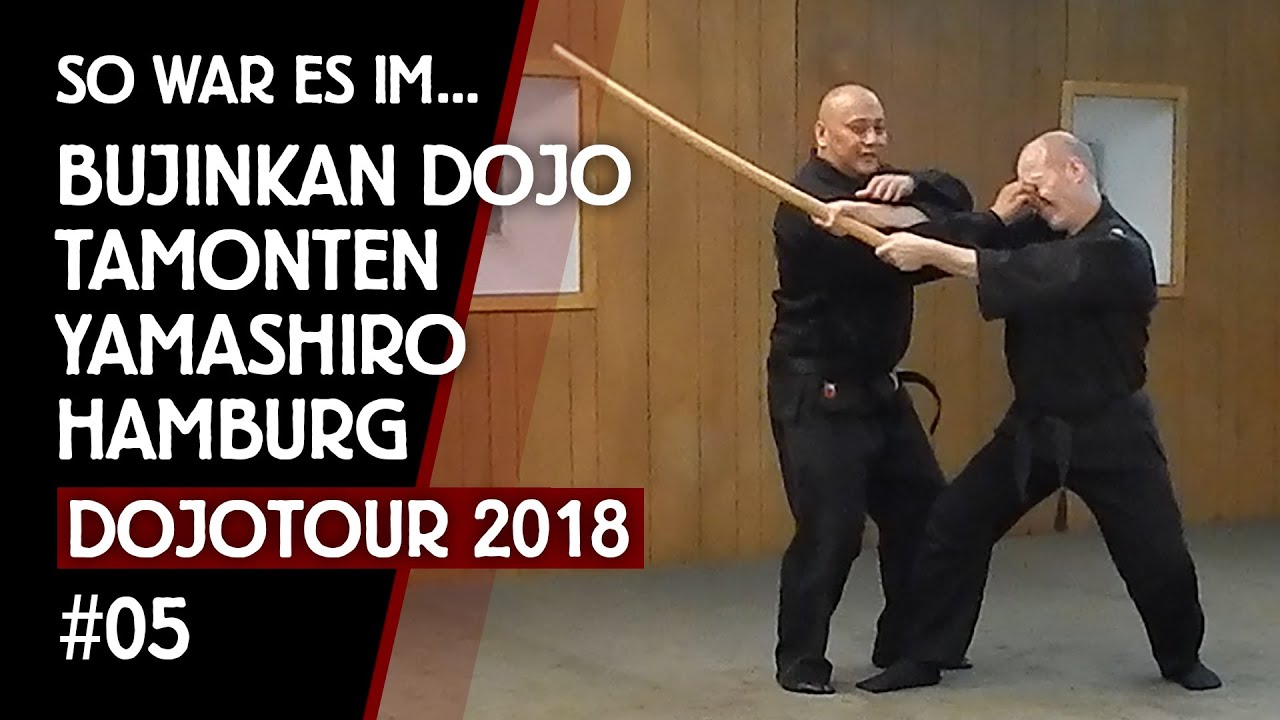 DojoTour 2018 | Ninjutsu lernen - Gast im Bujinkan Dojo Tamonten Yamashiro Hamburg bei Fernando