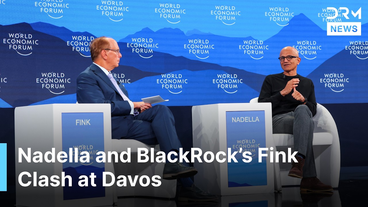 &ldquo;AI Is the Next Great Productivity Engine&rdquo; &mdash; Microsoft CEO Satya Nadella's Discussion at WEF | AI1G