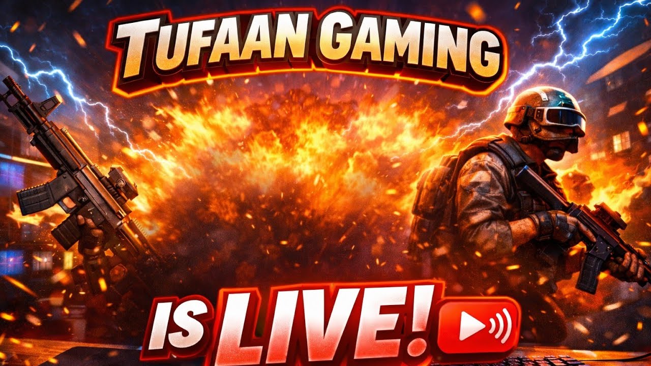 Live streaming of Tufaan Gaming