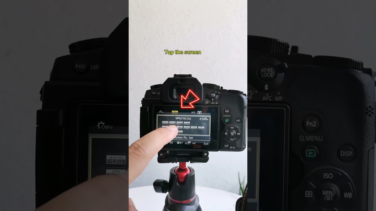 Lumix G85. How to change video resolution. #photography #lumix