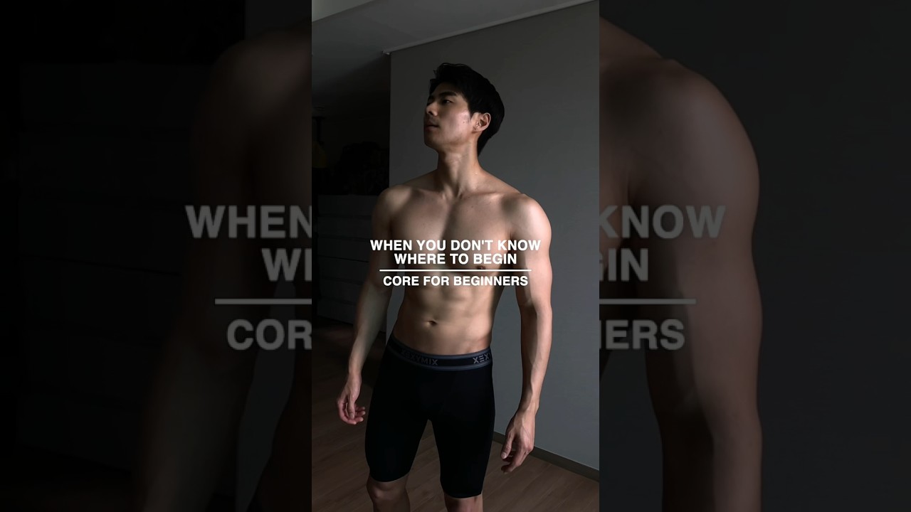 ESSENTIAL Core Strengthening for BEGINNERS⚡️ 