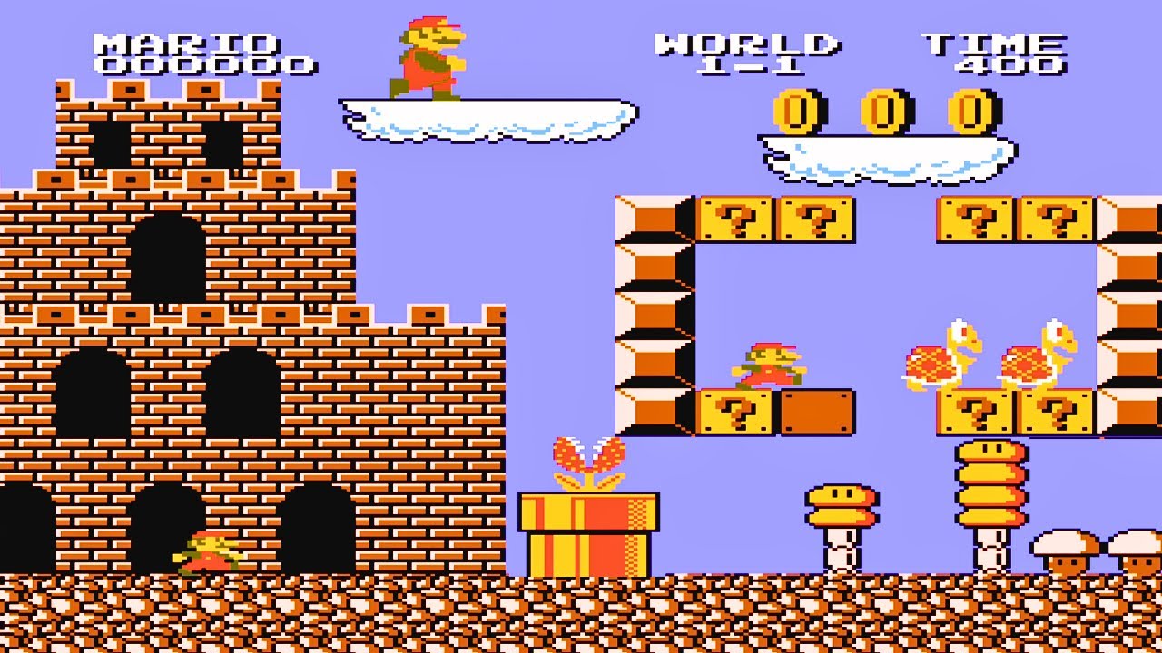 Hidden World Revealed! NES Super Mario Bros New World