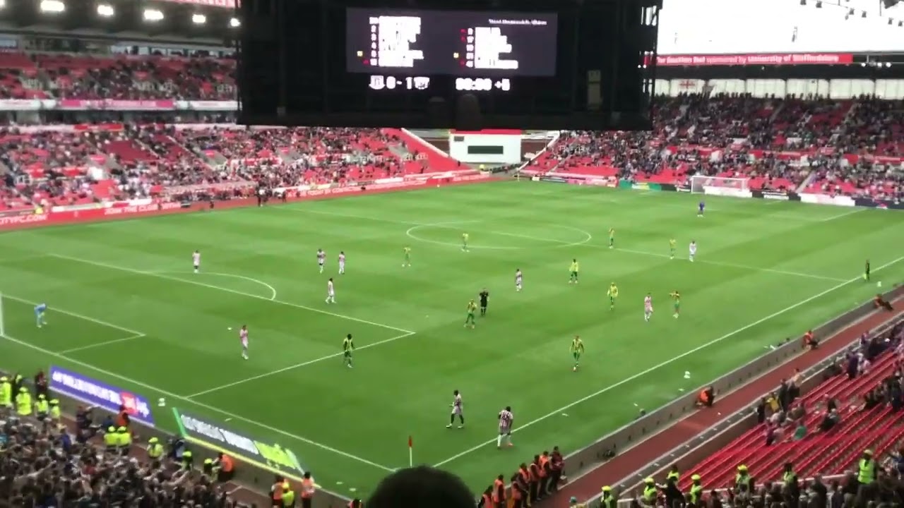 Stoke 0 West Brom 1 25/26