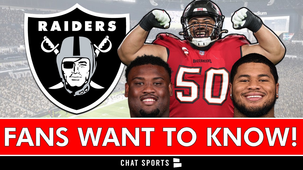 Raiders Fans REACT To Vita Vea Trade Rumors & Recent NFL Training Camp News From Las Vegas