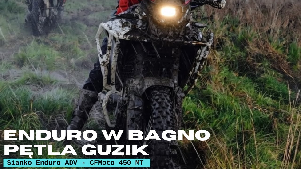Enduro przejazd przez TET - Pętla Guzik Motocyklem CFMoto 450MT i Tenere 700