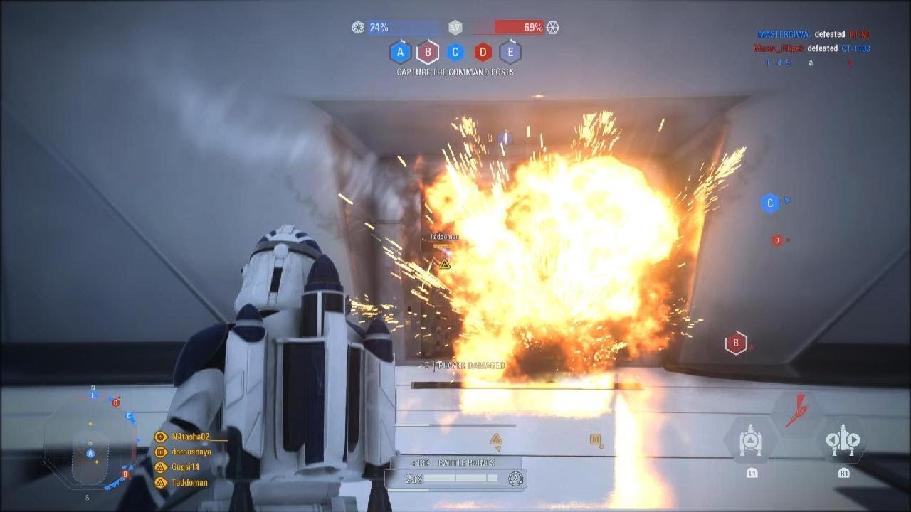 Fighting for Kamino as a Jet trooper | Star Wars Battlefront 2 supremacy gameplay
