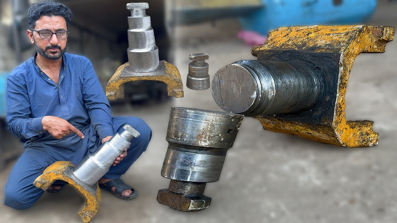 Fixing a DESTROYED CAT Loader Spindle - UNTHINKABLE Transformation From Wrecked to Restored