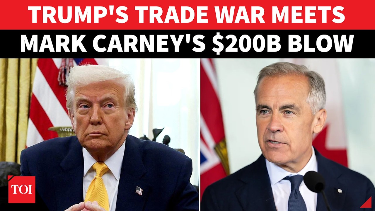Carney's Biggest 'ANTI-US' Move Yet? Trump's Trade Fight Meets Canada's $200B Blow; BIG ANNOUNCEMENT