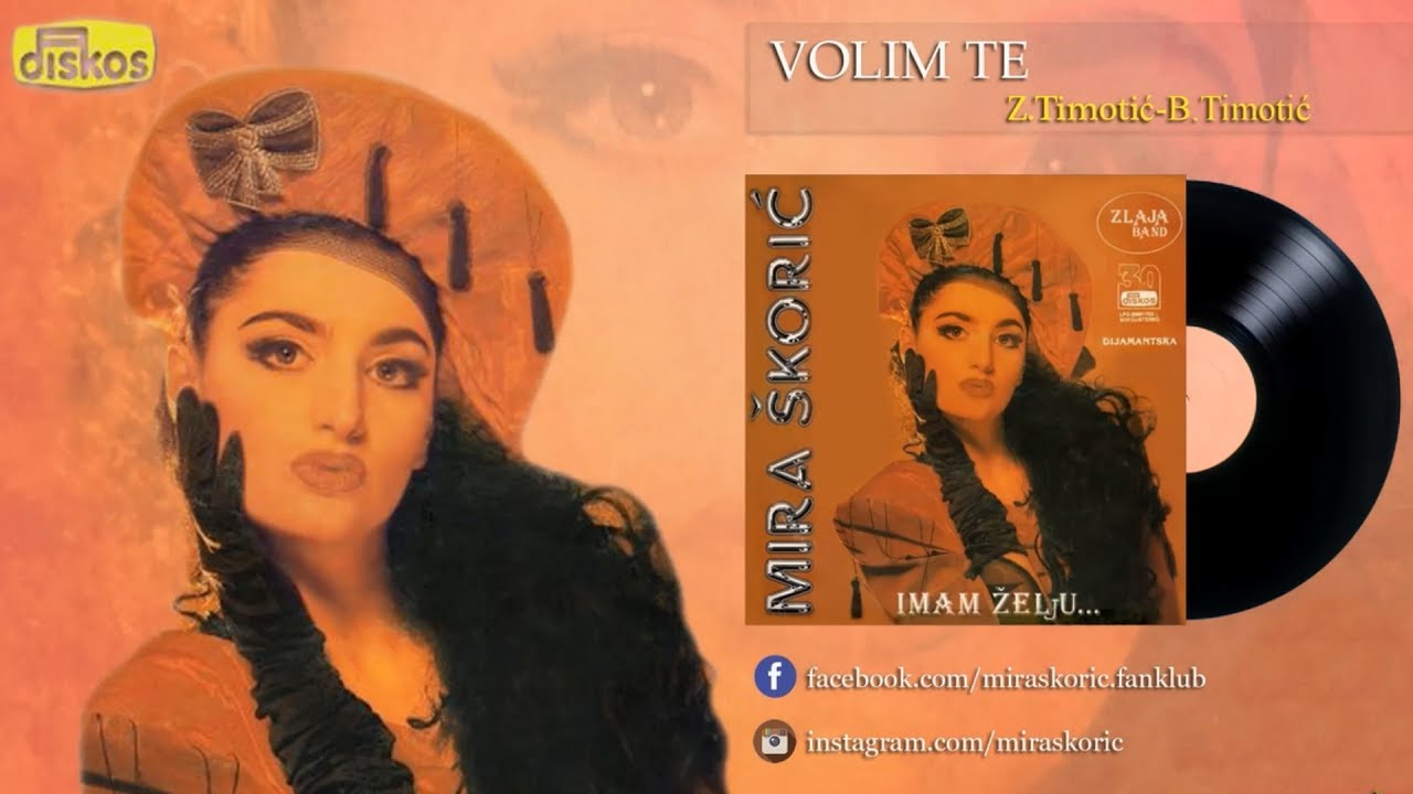 Mira Skoric - Volim te - (Audio 1992) HD