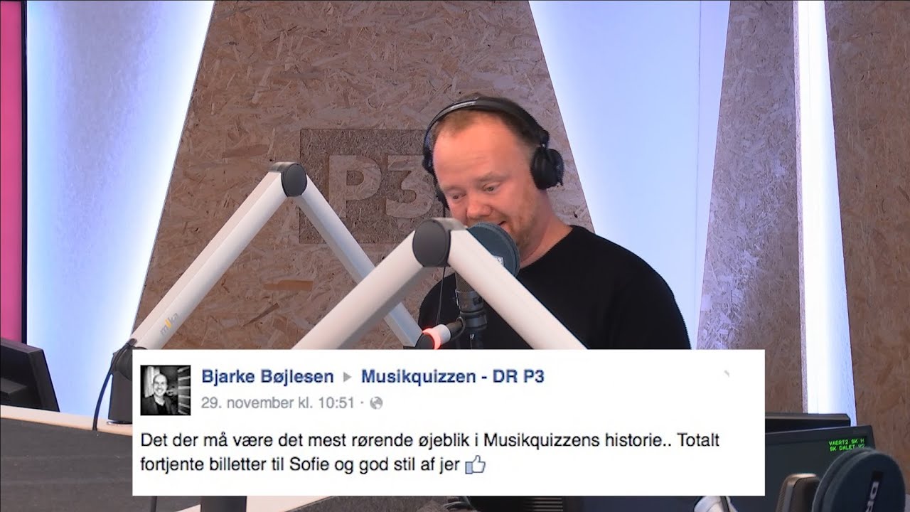 Sofie taber Adele quiz men får koncertbilletter | Musikquizzen | DR P3