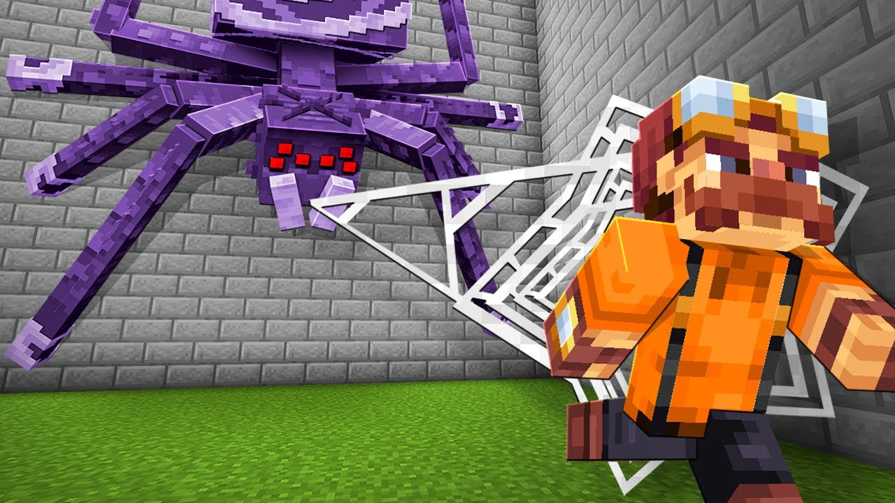 Я сделал пауков из Minecraft ужасающими