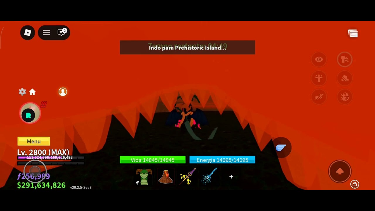 script de blox fruits de auto prehistoric island