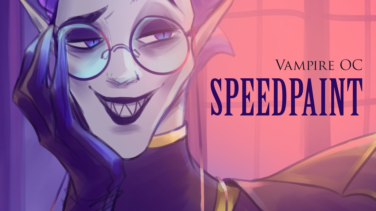 Vampire OC | V Rising | Speedpaint | Music: prod.paperpiece