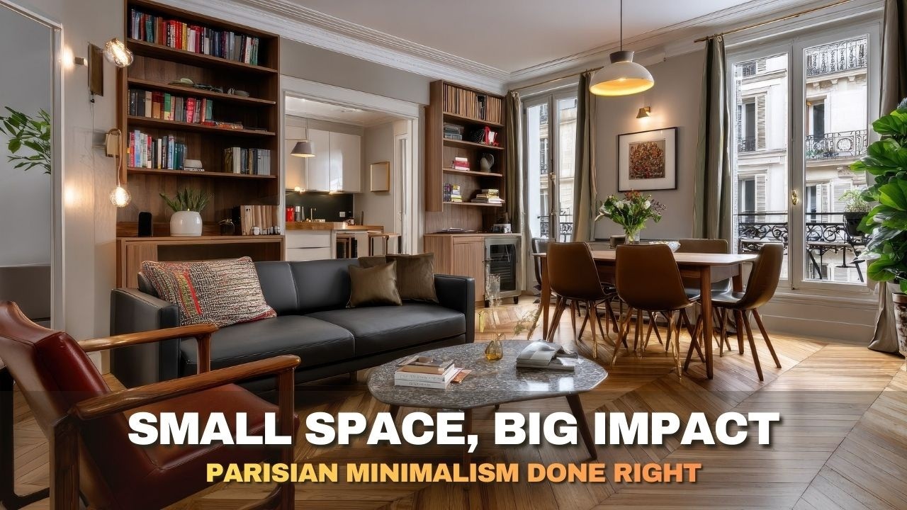 Inside a Tiny Paris Apartment That Feels Surprisingly Luxurious | The Beauty of Simple Living