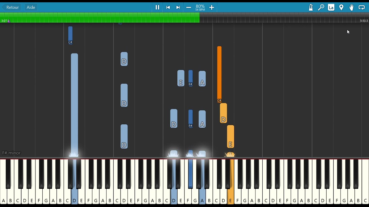 Savoir aimer (Florent Pagny) - Tuto Piano