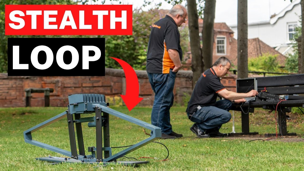 Портативная рация со STEALTH LOOP и Yaesu FT-710!