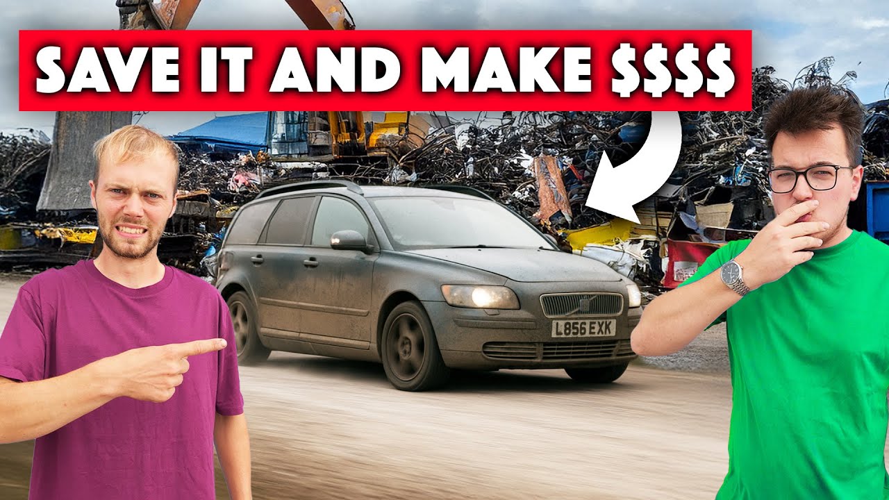 SAVING A £275 CAR FROM THE SCRAP YARD AND MAKING PROFIT