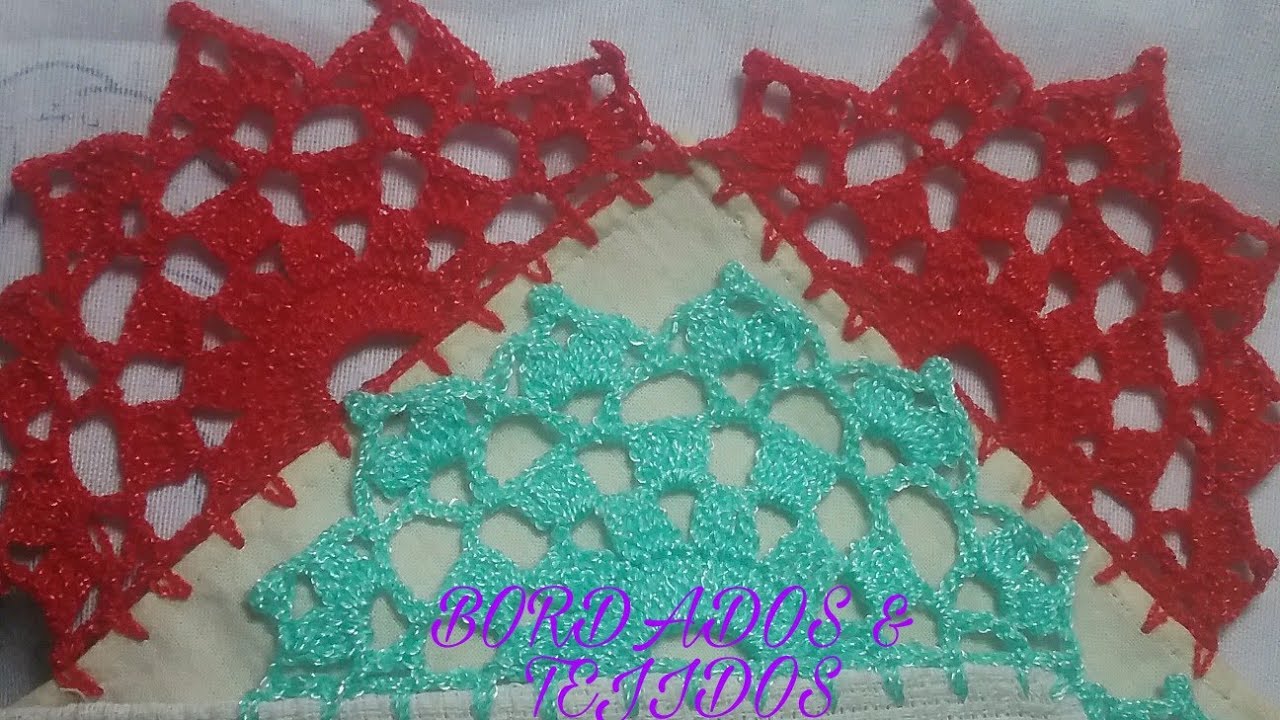 PUNTILLA DE UNA SOLA VUELTA #  68  (BORDADOS &  TEJIDOS MARYKU)