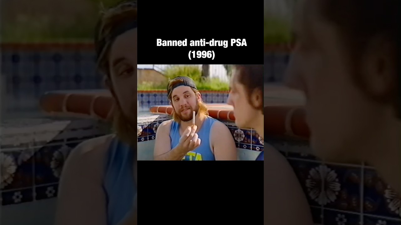Banned anti-drug PSA from the 90s
