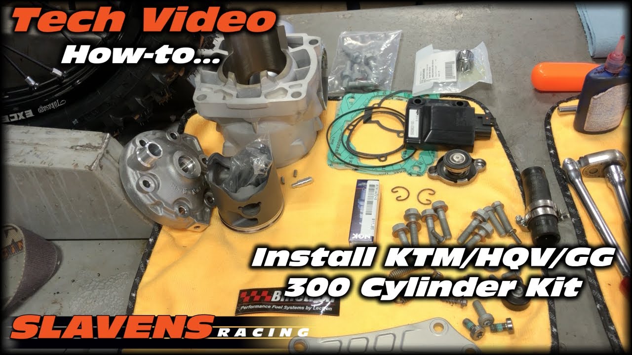 How-to Install KTM HQV GG 300 Cylinder Kit