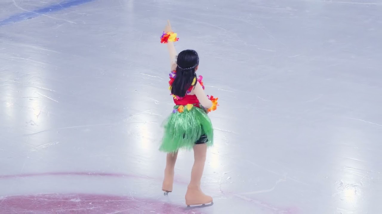 2025 Blue Ice Skating Competition - Hawaiian Roller Coaster Ride (From Lilo & Stitch)