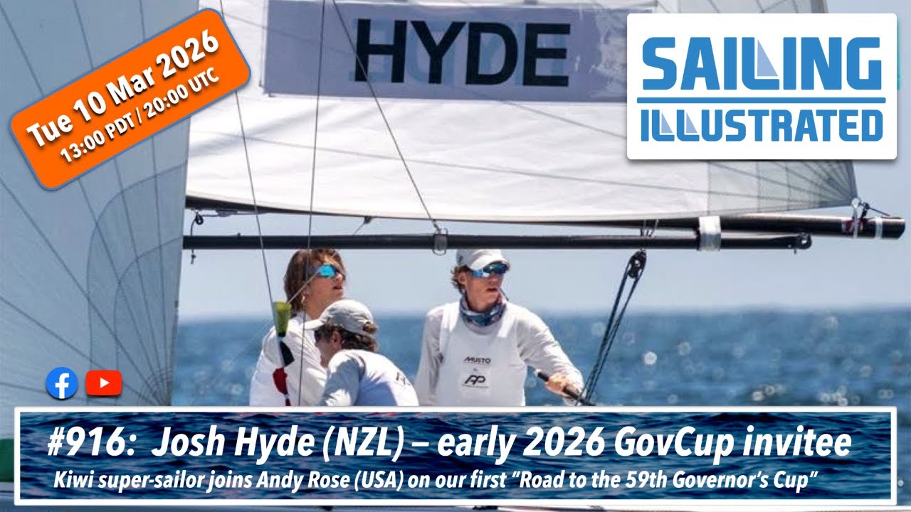 SI #916:  Skipper Josh Hyde (NZL) and GovCup Guru Andy Rose (USA)