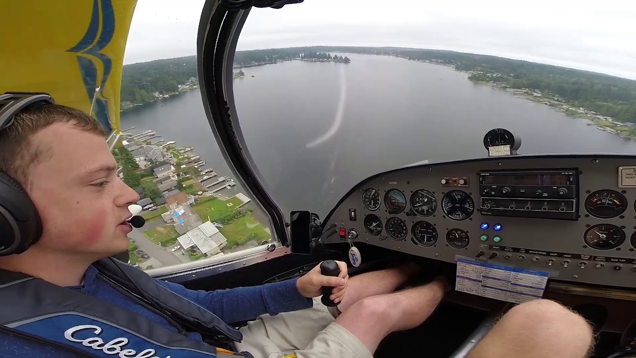 SeaRey Water Landing Practice