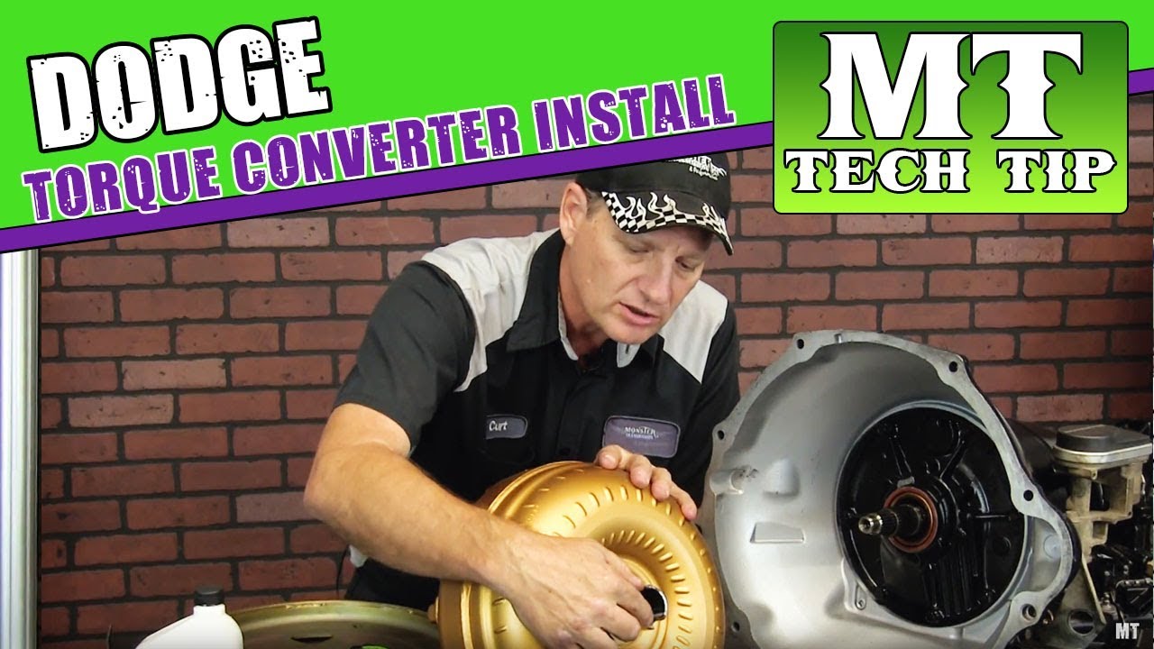 Dodge Torque Converter Install