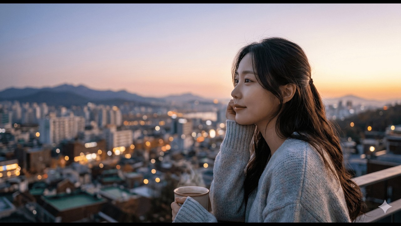 At dawn… I think of you more than usual. 새벽...유독 니가 생각나