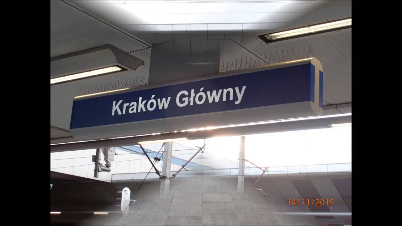 Zapowiedzi pociągów ze stacji Kraków Główny
