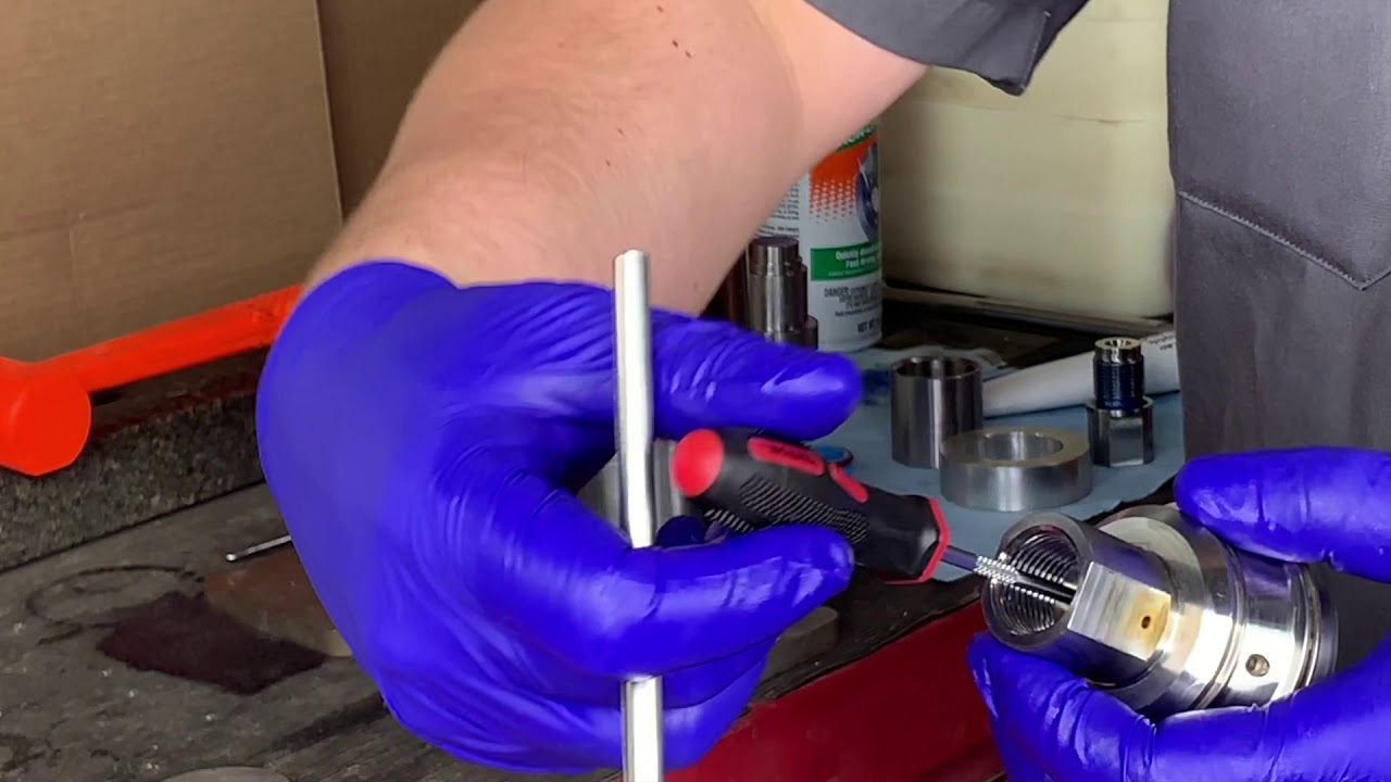 Check Valve Rebuild Accustream Hypertherm Style Intensifier