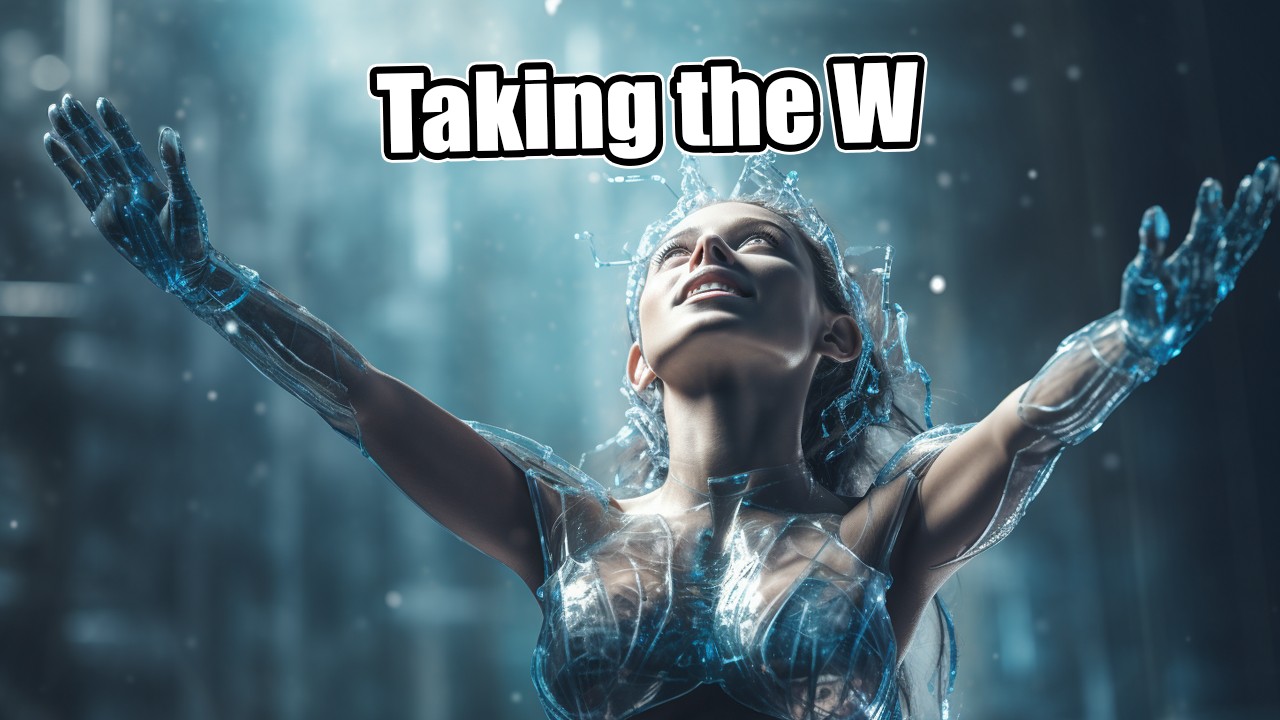 Humans Taking the W Science Fiction