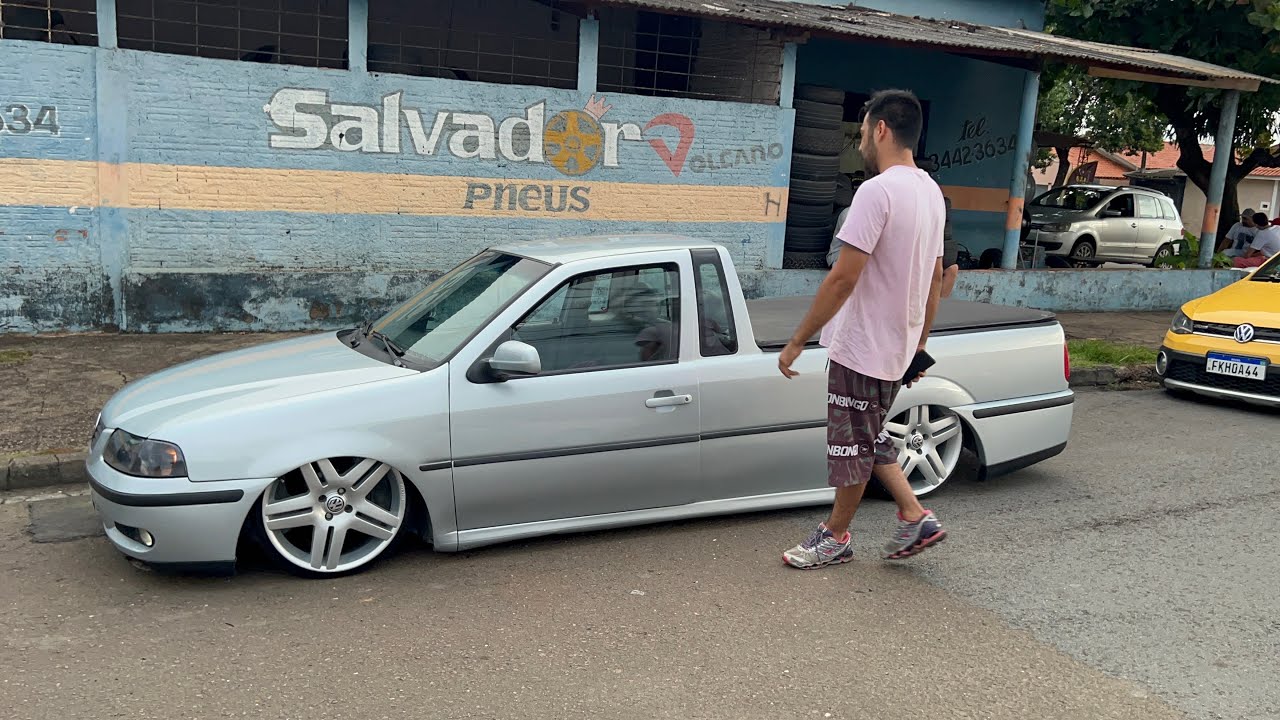ELE ANDA NA FIXA COM A SAVEIRO G3 ENCOSTADA NO CHÃO 😱