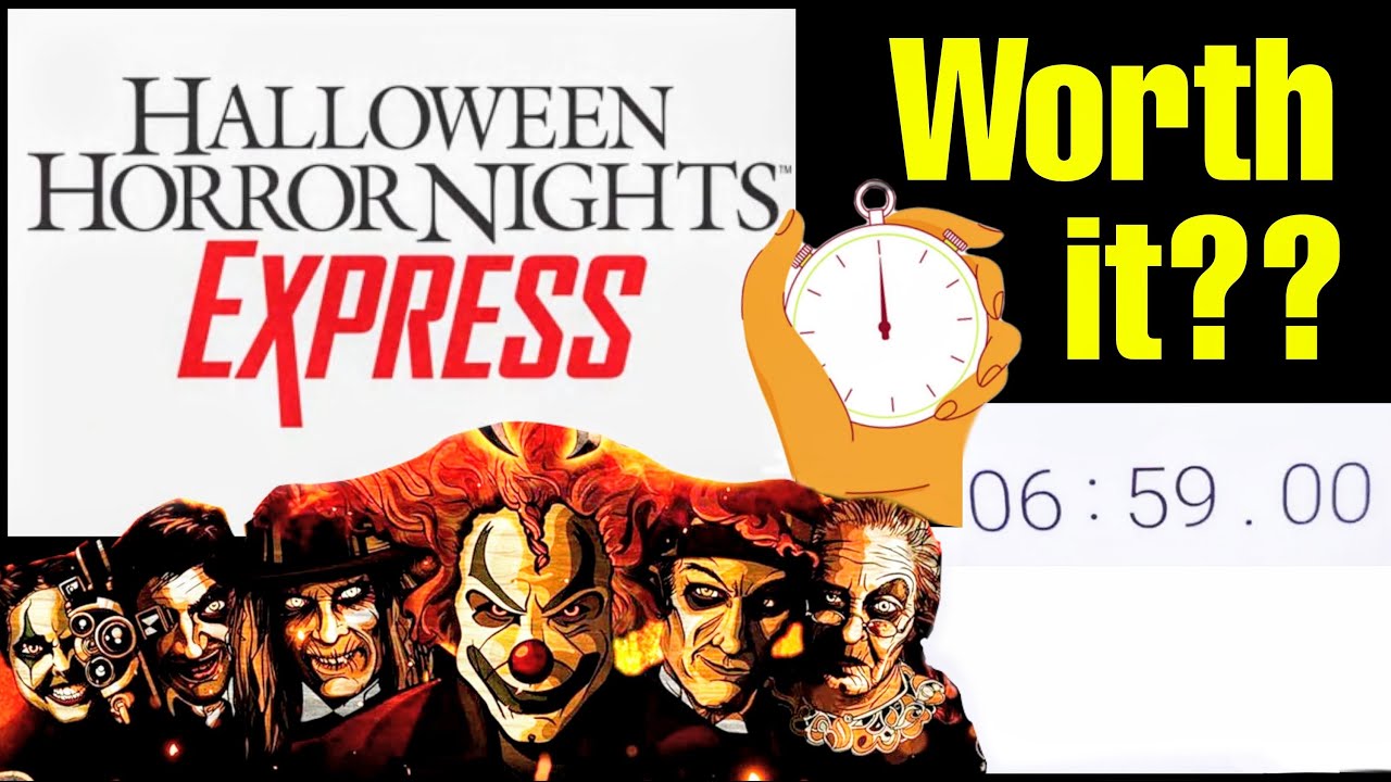Is Halloween Horror Nights Express Pass Worth It? How Much Time Saved with Express Passes at HHN