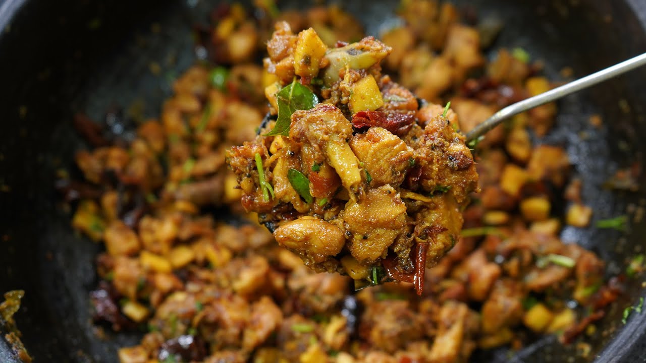 காரசாரமான ருசி!! பள்ளிபாளையம் சிக்கன் வறுவல்/100% Perfect Tasty Chicken fry/PALLIPALAYAM CHICKEN FRY