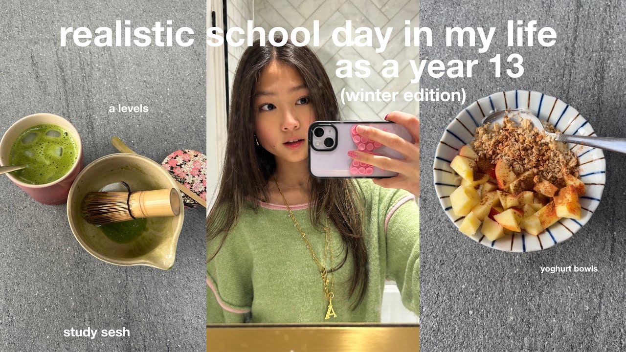 realistic winter school day as a year 13 student