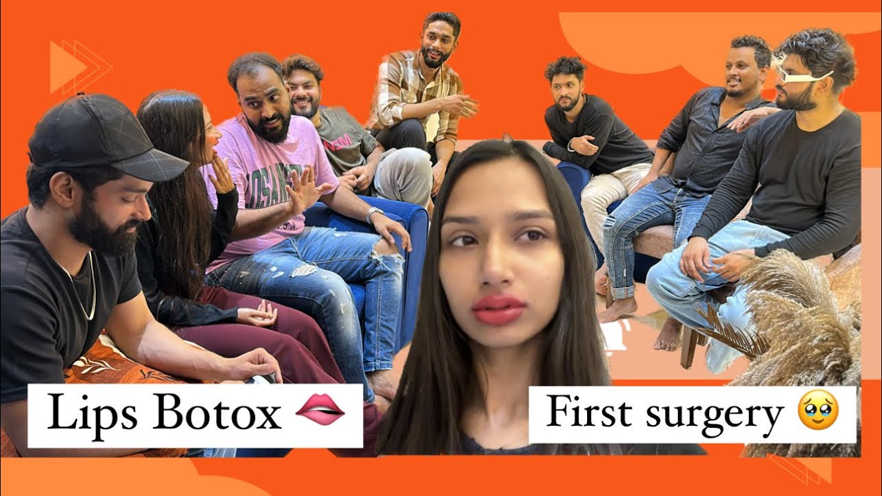 Aarti ne lips botox kara liye🫦 | First surgery | prank on male bestfriends | Aarti vlogs |