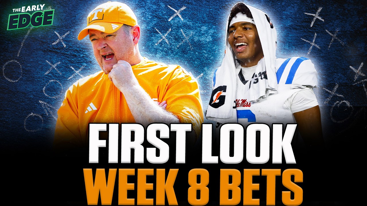 First College Football Picks for Week 8!