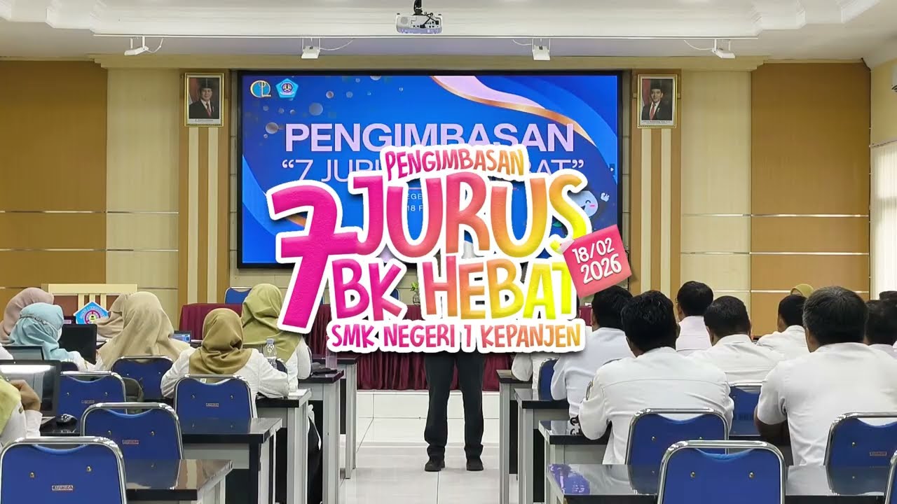 Pengimbasan 7 Jurus BK HEBAT oleh TIM BK SMKN 1 Kepanjen
