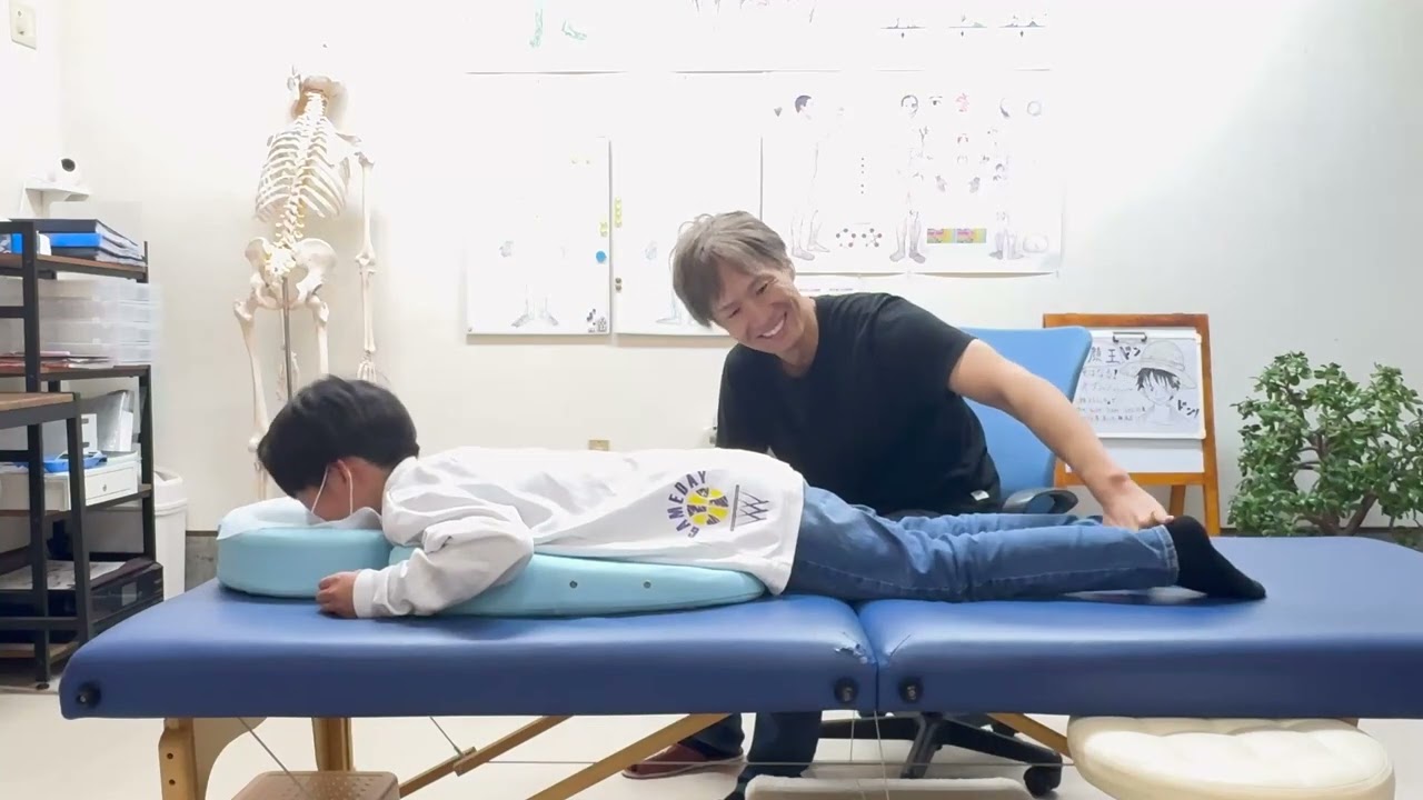 小学生の膝の痛み、オスグッド病の施術【田中療術院】